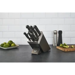 Zwilling Gourmet Set Coltelli Con Ceppo In Acciaio Inox - Set 7 Pz